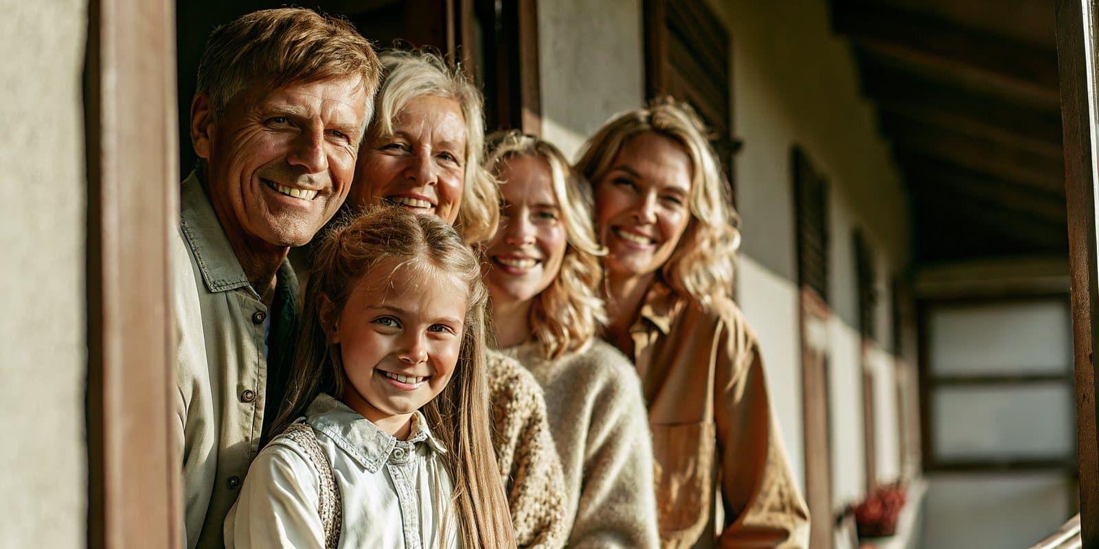 Multi-generational family proudly holding a Canadian flag — Bill C-3 citizenship by descent